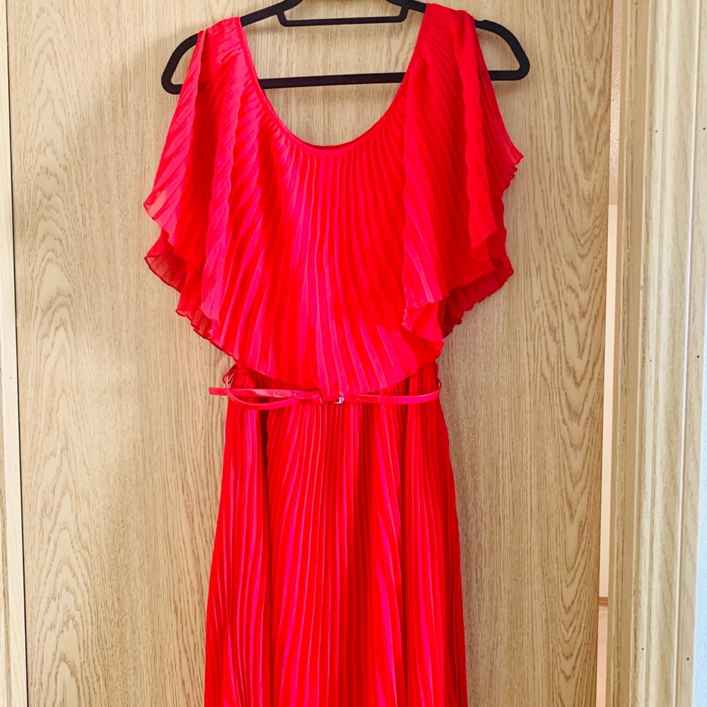 Red dress